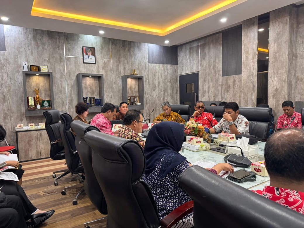 Rapat Koordinasi MCP 2024 di Ruang Rapat Sekda Kota Semarang
